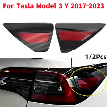1/2ks Auto Poplatok Zadné Dvere Kryt Reflektoru Kryt zadné Svetlo Výbava Pre Tesla Model 3 Y 2017-2023 110078199D 108485499J