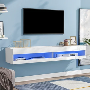 1.4 m Luxusné LED TV Jednotky Kabinetu Moderný Minimalistický LED TV Stojan Obývacia Izba Nábytok, TV, Stôl bytové Zariadenie