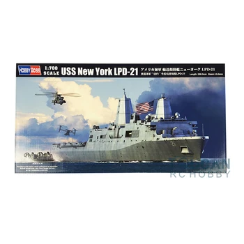 1/700 Hobby Boss 83415 USS New York LPD-21 Pristátie Lode Dopravy Statický Model TH06114-SMT6