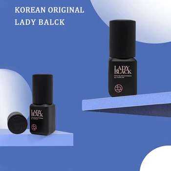 1 Fľaša Lady Čierny Bič Lepidlo Kórea Suché Najrýchlejší, Najsilnejší Falošných Rias Rozšírenia Lepidlo 5g make-up Nástroje Profesionálne Lepidlo
