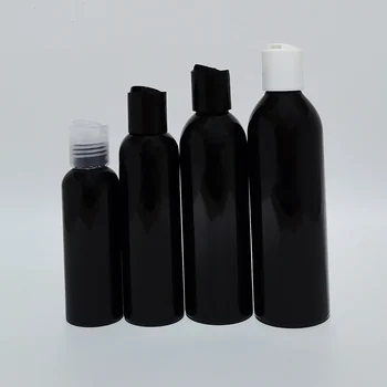 100 ml/150 ML/200 ml/250 ml Prázdne Plastové Fľaše, Šampón, Sprchový Gél PET Fľaše Kozmetický Tekutý Krém Kontajner S Kotúčovou Top Spp