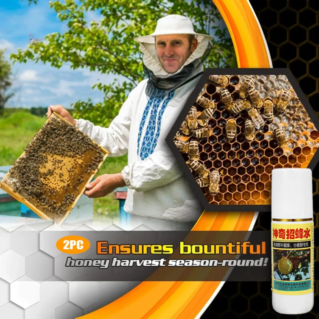 2 ks 200 ml Bee Jednoduché Atraktant Sprej Roj Lákať Prenosné Na Farmách, Tesár Úli Bee Vedenie Včelárskych Zariadení4