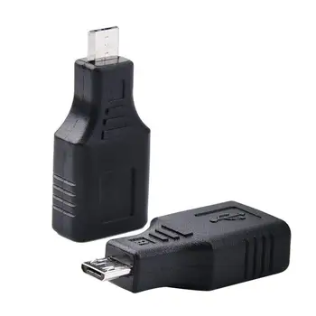 2 ks/veľa OTG USB 2.0 Micro Mužov a Žien Converter pre Android Mobilné Telefóny a Chytré Tablety