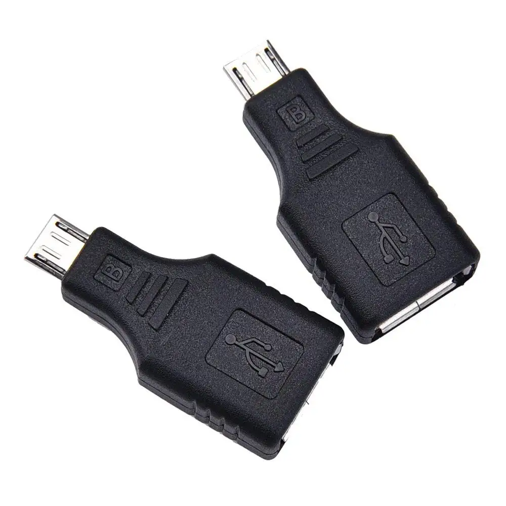 2 ks/veľa OTG USB 2.0 Micro Mužov a Žien Converter pre Android Mobilné Telefóny a Chytré Tablety2