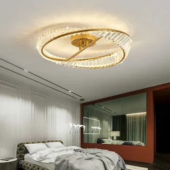2023 Luxusné Stropný Luster Lampy Moderné Spálne Crystal Led Žiarovky Obývacia Izba Stropné Svietidlá Lesk Interiérové Svietidlá