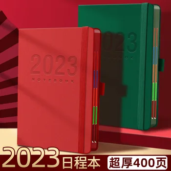 2023 program kniha veľkoobchod A5 pribrala plán knihy denné self-disciplína punč karty notebook poznámkový blok denník rozpočtu plánovač
