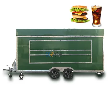 2023 Usa Štandard Potravín Trailer Predajné nákladných vozidiel Používaných Na Predaj Vozíkov, Plne Vybavená USA Normy Potravín Prívesy