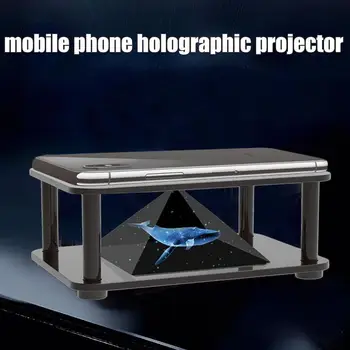 3D Holografická Projekcia DIY Veda Experiment Technológií, Produktov Deti Telefón 3D Hologram Displej Projektor Stojan Tecnologia