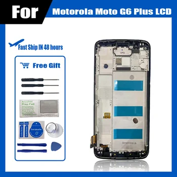 5.9 palcový Pôvodnej Obrazovky Pre Motorola Moto G6 Plus XT1926-5 XT1926 LCD Displej Dotykový Displej Digitalizátorom. Pre Moto G6Plus LCD