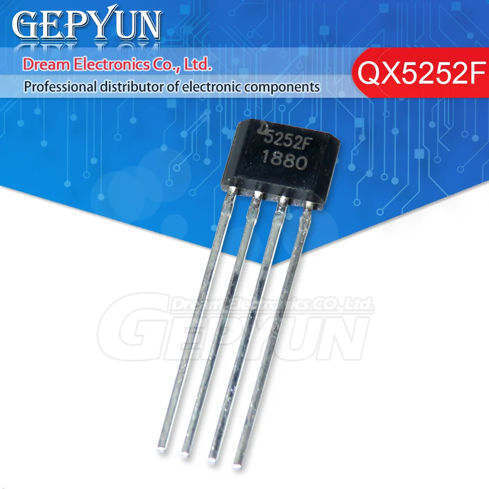 50pcs QX5252F-92 QX5252 TO92 5252F Tranzistor nový, originálny0
