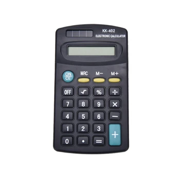 8 Číslic Elektronické Kalkulačky Batérie Powered Stolové Kalkulačky Home Office Školy Finančné Účtovníctvo Black M5TB