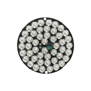 850nm 48pcs LED IR Iluminátor Infračervené Nočné Videnie Svetla Svietidlo Pre CCTV Kamery Arduino Dosky Modul