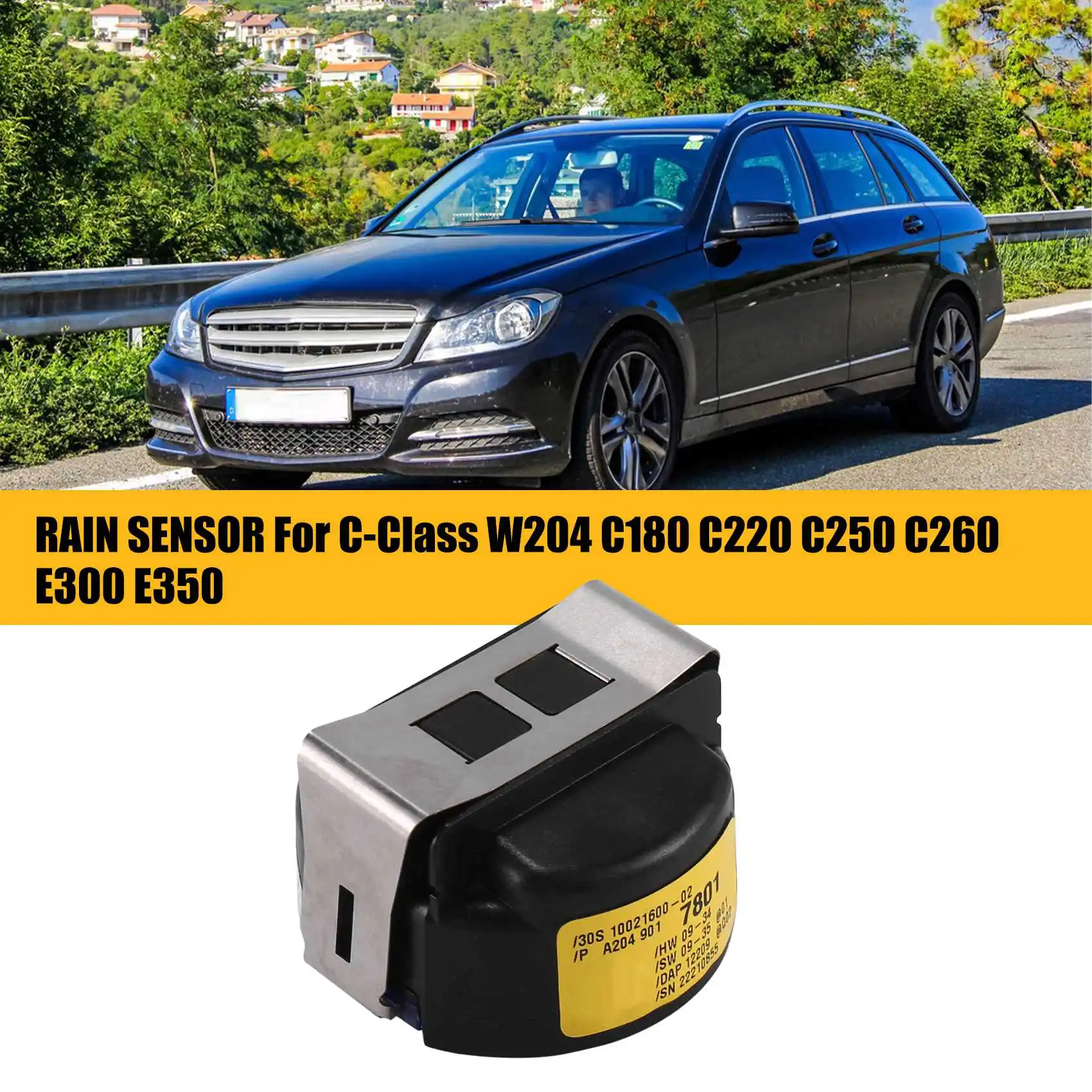 A2049014504 Auto Dážď Stierač Svetelný Senzor pre Mercedes-Benz 204 E-Class 212 -GLA GLK, Trieda B, Trieda C200 E2003