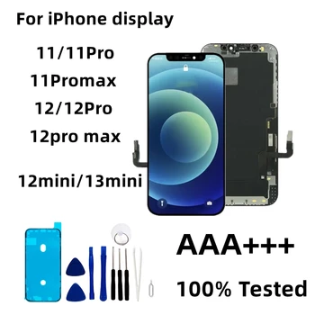 AAAA+ Kvalitný Displej Pre iPhone, 8 X XR XSMAX 11, 11Pro, LCD Displej S 3D Dotykový Displej Digitalizátorom. Pre iPhone 12 13 14