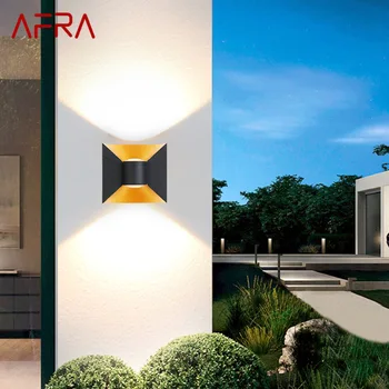 AFRA Moderné Svetlo Luxusné Nástenné Svietidlo IP65 Vodeodolný, Vhodný Pre Vnútorné a Nádvoria