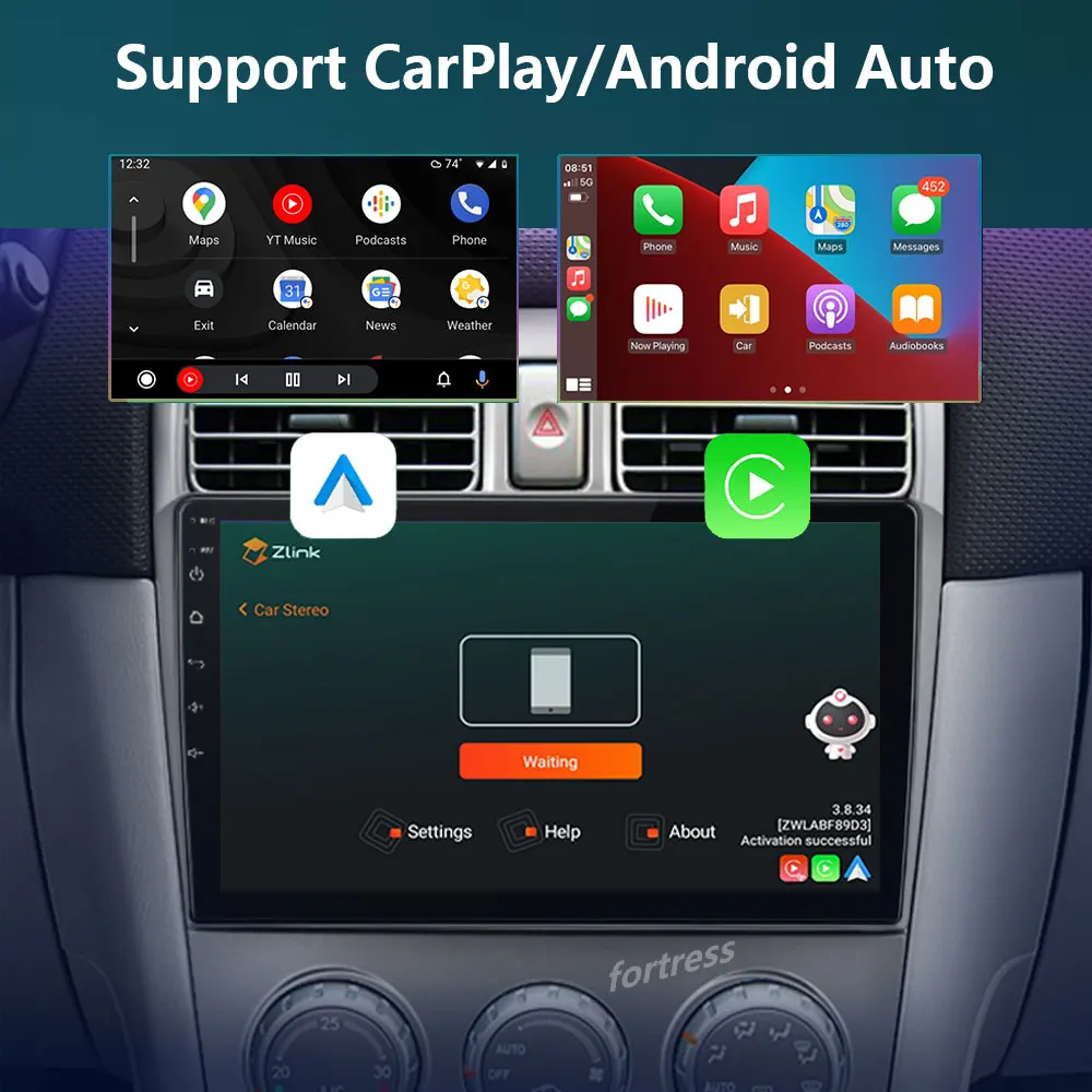 Android 13 autorádia Pre Subaru Forester SG 2002-2008 Multimediálne Video Prehrávač, Navigácia Stereo GPS Bezdrôtový Carplay Autoradio2
