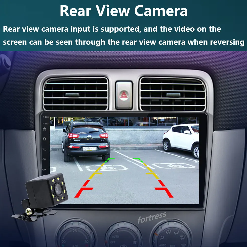 Android 13 autorádia Pre Subaru Forester SG 2002-2008 Multimediálne Video Prehrávač, Navigácia Stereo GPS Bezdrôtový Carplay Autoradio3