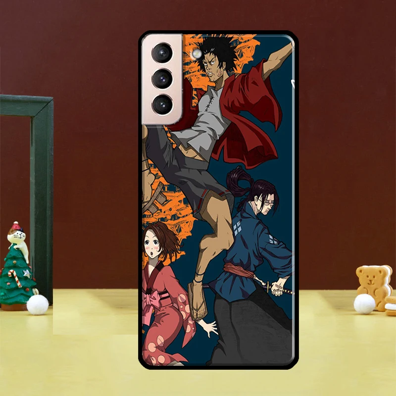 Anime Samurai Champloo Telefón puzdro Pre Samsung Galaxy S22 S23 Ultra S20 FE S9 S10 Poznámka 10 Plus S21 FE S21 Ultra Kryt2