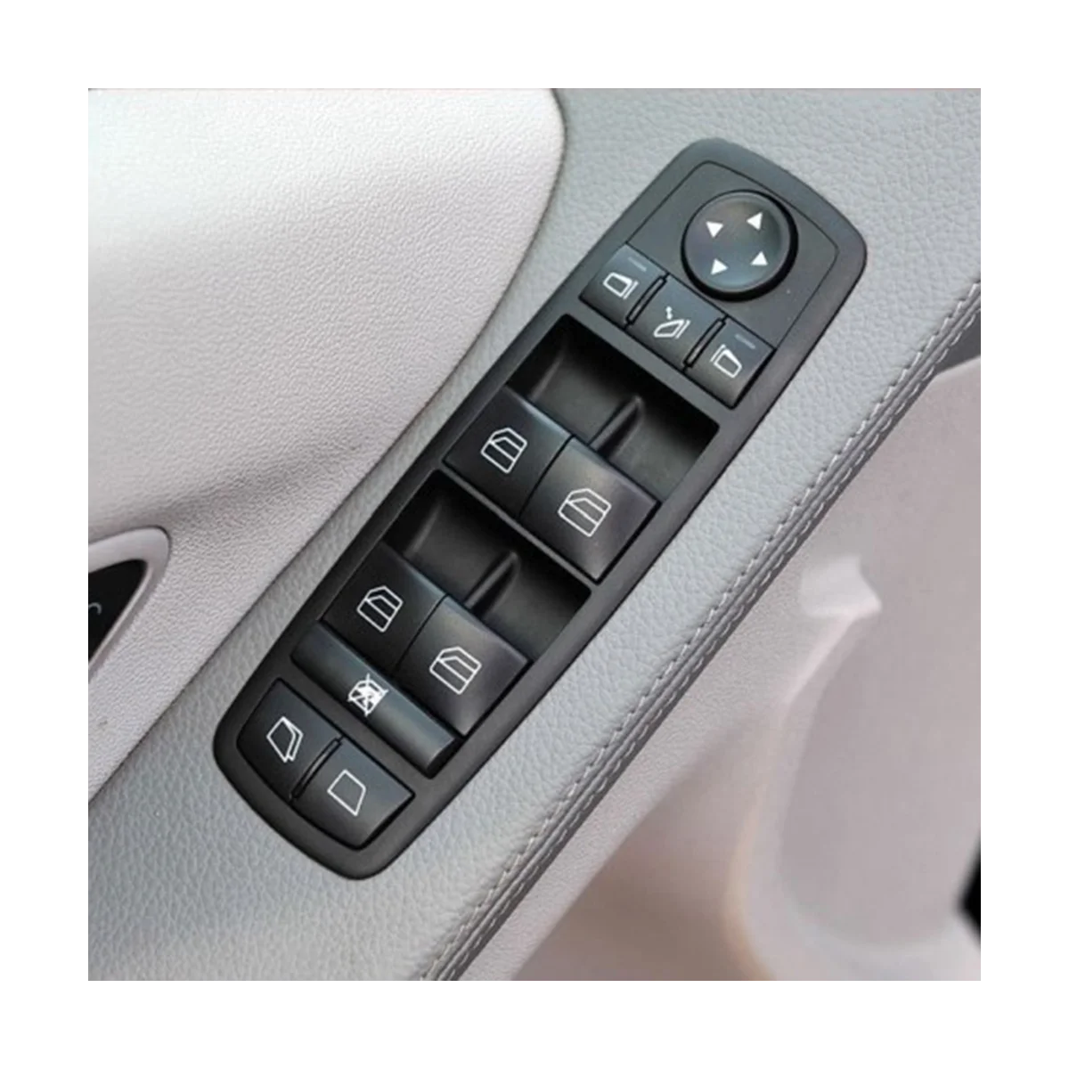 Auto Elektrické Okna Ovládací Panel Prepnite Vysoké Verzia pre Mercedes Benz W251 W164 2518300390 25182005103
