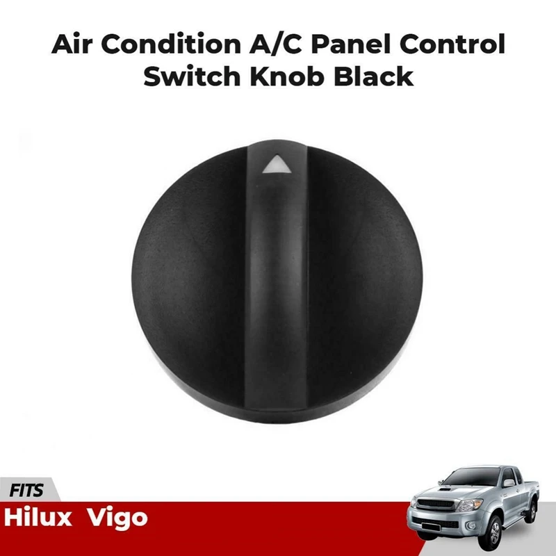 Auto klimatizácia A/C Panel Ovládací Prepínač Gombík Čierna Toyota Hilux Vigo 2004-2011 55905-0K011 559050K0111