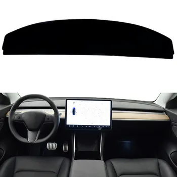 Auto Styling Pre Tesla Model 3 2017-2022 Model Y Dashmat Panel Kryt Mat Pad Anti-UV Dash Protislnečnú Ochranu Koberec Príslušenstvo