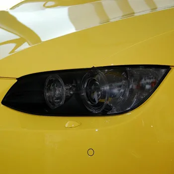 Auto Svetlometu Odtieň Údené Čierny Ochranný Film Predné Svetlo Transparentné TPU Nálepka Pre BMW M3 E90 E92 E93 2007-2013, A Príslušenstvo