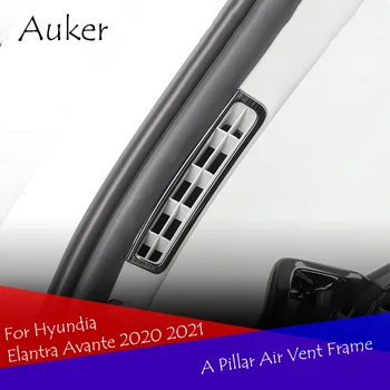 Auto Tabuli Pilier Odvzdušňovací Otvor Výbava Rám Nálepky Styling Na Hyundai Elantra Avante 2020 2021 Príslušenstvo