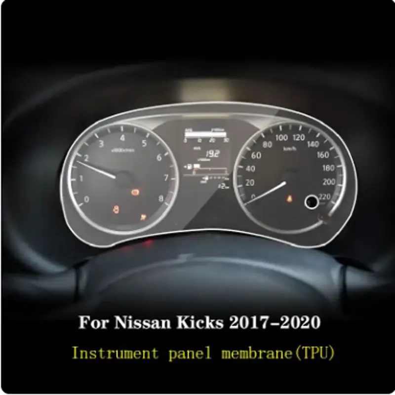 Automobilový priemysel interiér Prístrojový panel membrány LCD displej TPU ochranný film Anti-scratch Príslušenstvo Pre Nissan Kopy 2017-20200