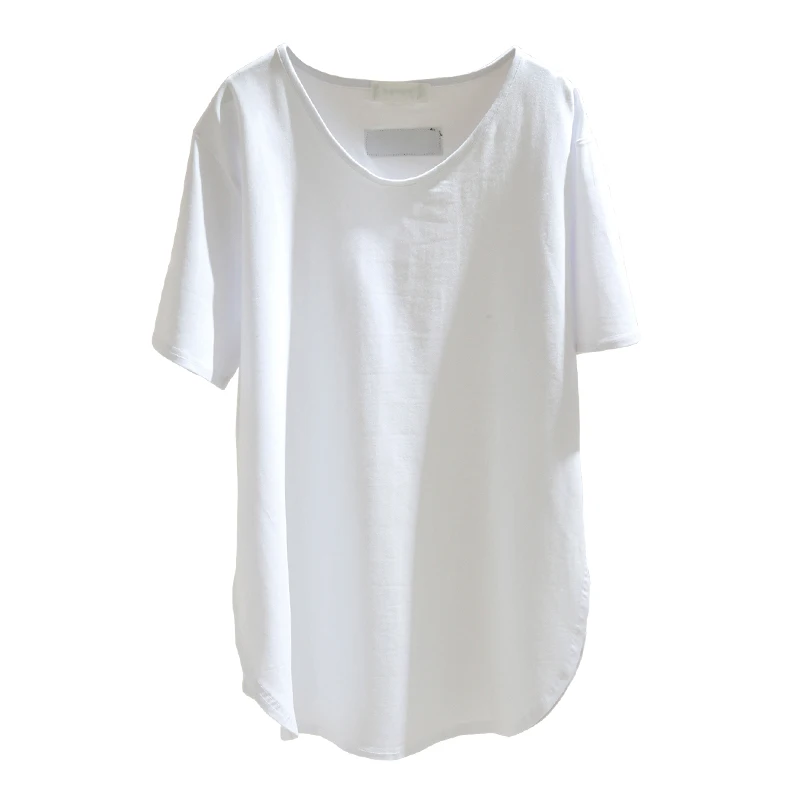 Biele Voľné Ženy T-Shirts Lete Tvaru Pevné Príležitostné Celý Zápas Žena Vytiahne Topy Tees Najvyššej Kvality4