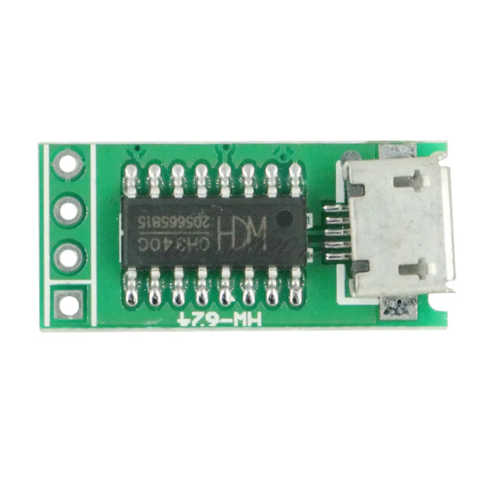 CH340C Micro USB TTL Sériový Port ISP Stiahnuť Modul 5/3.3 V, 500ma Nahradiť CP2102 CH340G CH340T Pre STM32 51 S DuPont Line3