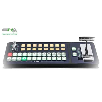 CHA Nahrávania a vysielania, ovládanie klávesnice multi formát video switcher mixér Vmix video prepínanie klávesnice