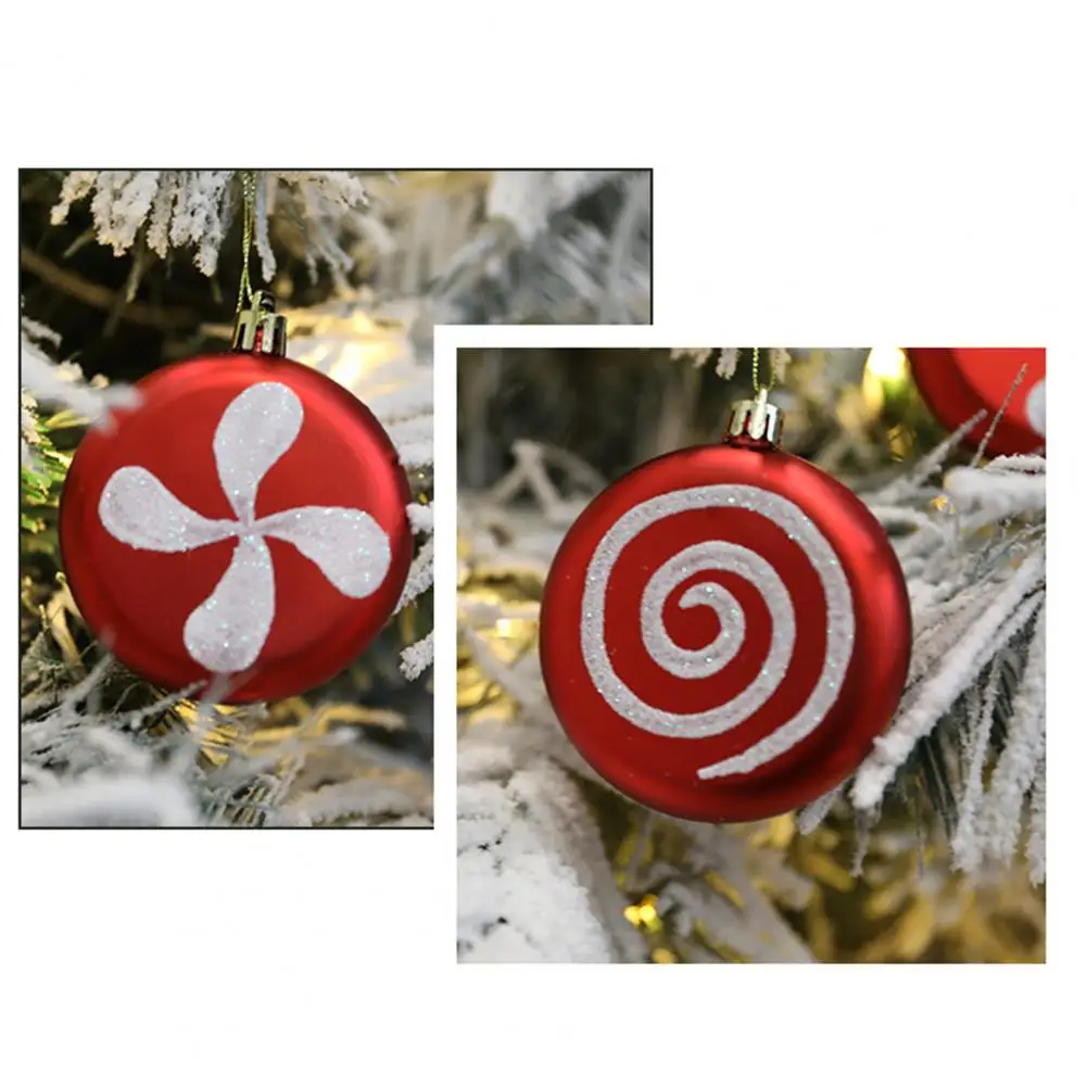 Dovolenka Ozdoby na Vianočný Stromček a Príslušenstvo Kontrast Farieb elektrolyticky pokrývajú Ozdoby na Vianočné stromčeky Opakovane Zime Domov1