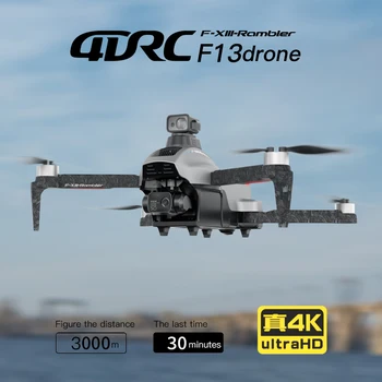 F13 Drone 4K HD Kamera 3km GPS 3-os Gimbal EIS Striedavé Prekážkou Vyhýbanie 28 Minút Vytrvalosť Skladacie Quadcopter