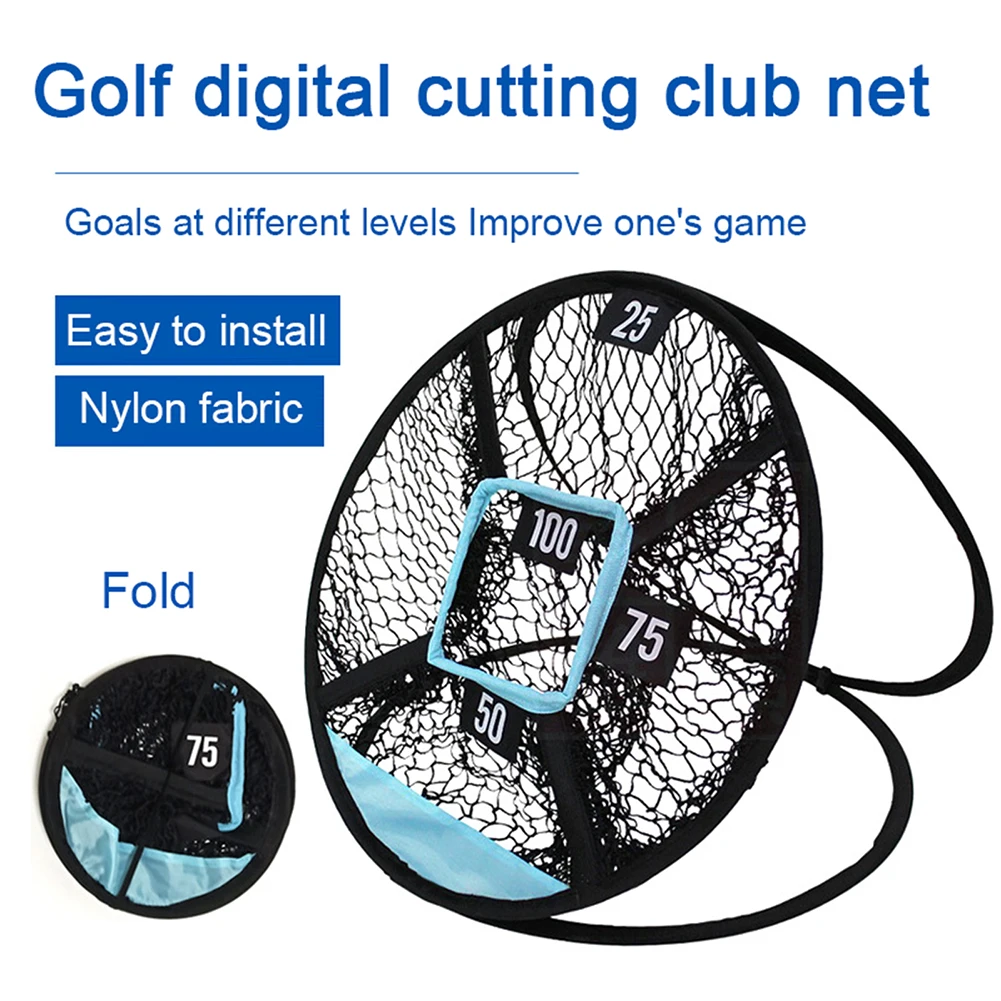 Golf Praxe Netto Čip-Shot Golf Štiepky Čisté Skladacie Golf Čistá Chipping Presnosť & Swing Praxe Pre Outdoor & Indoor Vlak1