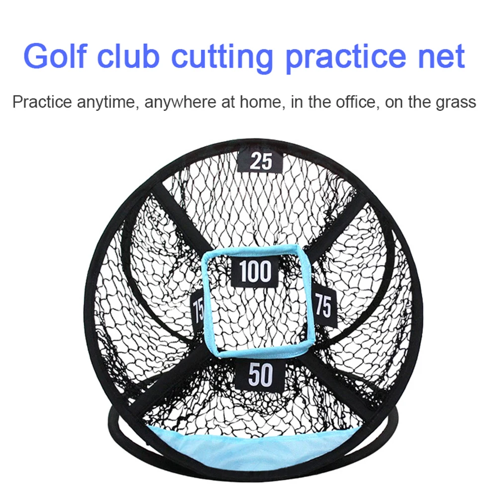 Golf Praxe Netto Čip-Shot Golf Štiepky Čisté Skladacie Golf Čistá Chipping Presnosť & Swing Praxe Pre Outdoor & Indoor Vlak2