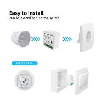 Homekit Smart Home WIFI Istič Domov Elektrické Relé Prepínač WIFI 16A 2-Pásmový Bezdrôtový Automatizačné Modul Časovač Ovládanie