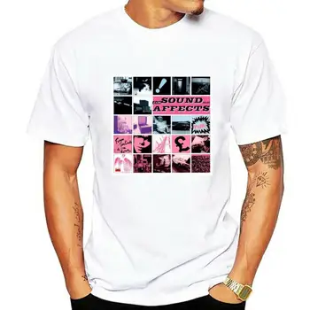 Jam Zvuk Ovplyvňuje Nová Vlna 1980 Veľkosť S na XXXL White Tee Mens T-shirt