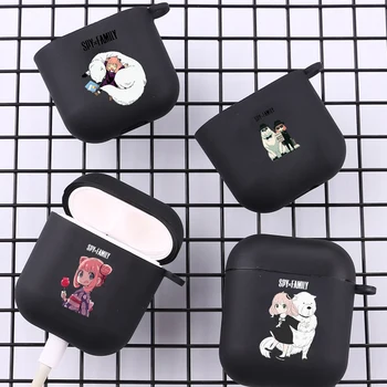 Japonsko Spy × Rodiny Anime S Hákom pre Apple Airpods 2 1 Slúchadlá Prípadoch Accessorie Silikónové puzdro Pre Airpod Pro 3 Pro2 Kryt