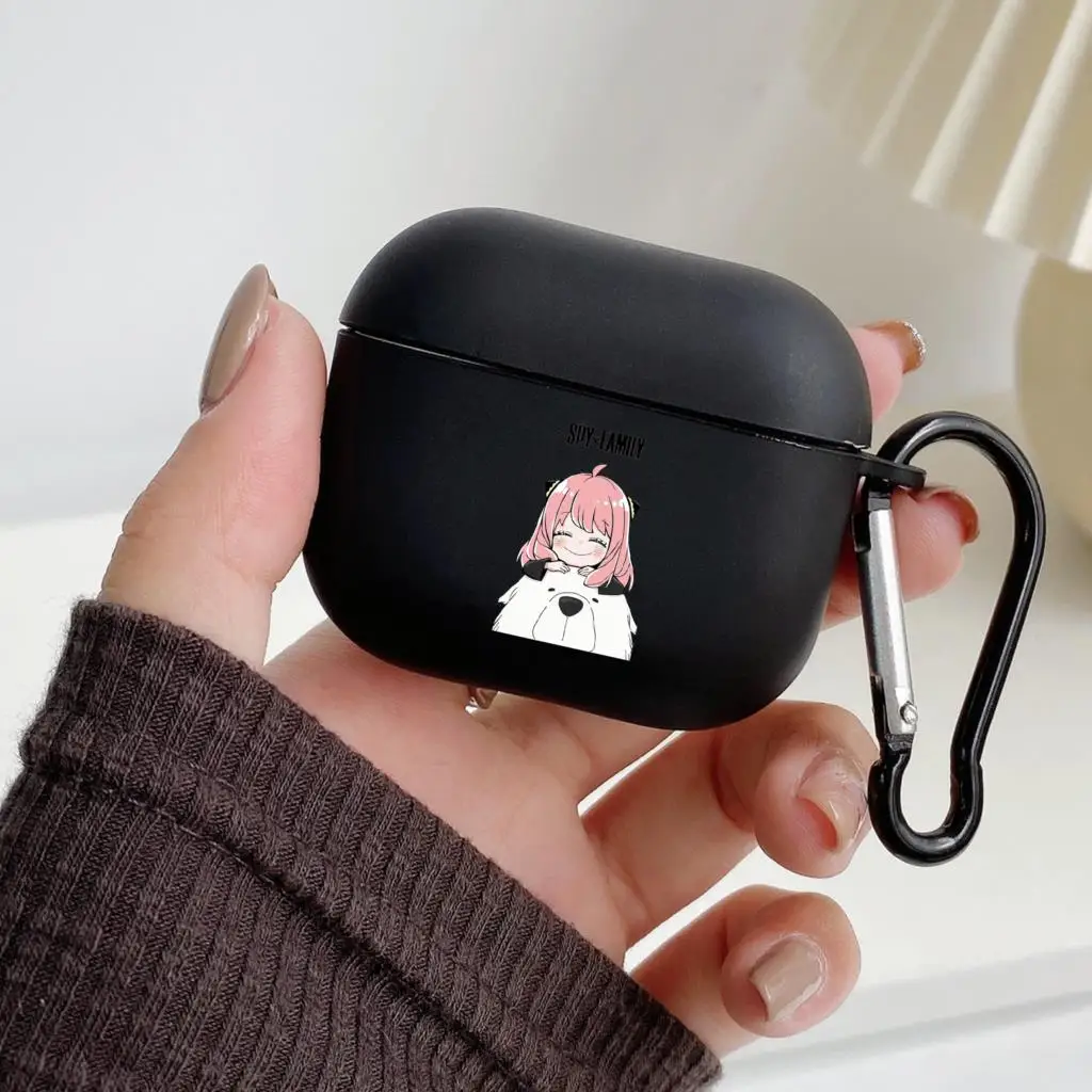Japonsko Spy × Rodiny Anime S Hákom pre Apple Airpods 2 1 Slúchadlá Prípadoch Accessorie Silikónové puzdro Pre Airpod Pro 3 Pro2 Kryt4