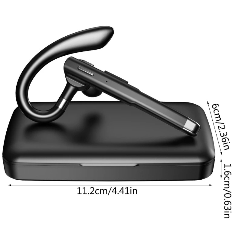 L43D YYK520 Handsfree Slúchadlá Business Headset Mini Slúchadlá s Mikrofónom pre Jazdy5