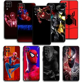 Marvel Iron Man Spiderman Obal Pre Samsung Galaxy A70 A70s A50 A30s A04s A20s A20e A02 A02s A03 A42 M52 M31 M04 Kryt Plášťa