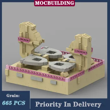 MOC Priestoru Rocket 1:110 Spustenie Tabuľka Model stavebným Montáž Vzdelávania Zber Série Toy Dary