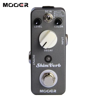 Mooer MRV1 ShimVerb Digitálny Reverb Gitarová Efekt Pedál Mini Gitara Pedál 3 Reverb Režimy pre Elektrické Gitary, Gitarové Súčiastky