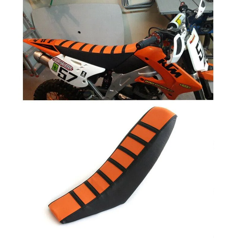 Motocykel Mäkký Gumový Kryt Sedadla Prekladané Orange Soft-Grip Pre KTM 350 V-F/SX-F 50 SX 250 V-F 200/300 V 450/200SXF 2502
