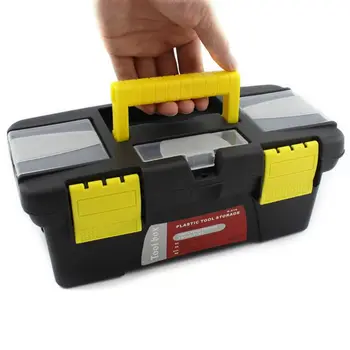 Multi-Funkčné Domov Vozidla Údržby Ručné Umenie Prenosné Hardvéru Úložný Box Repair Tool Box pre Prípad