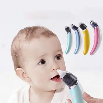 Nové Silikónové Elektrické Sniffling Zariadenia Nose Cleaner Dieťa Nosovej Aspirator Nosa Sopel Cleaner Vákuové Prísavky