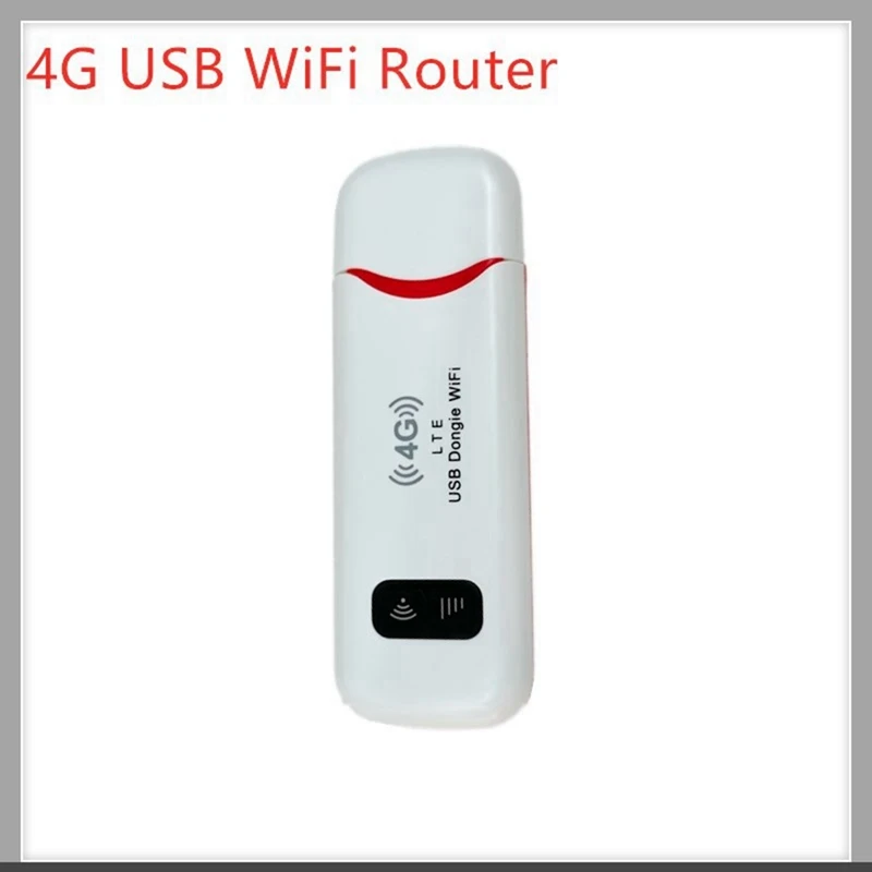 NÁRAST-4G LTE Bezdrôtové pripojenie USB Dongle Mobile Hotspot 150Mbps Modem Stick Sim Kartu Širokopásmového Mobilného pripojenia Mini 4G Router pre Auto Office1
