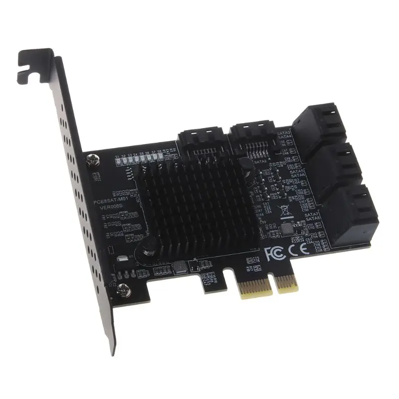 PCIE-8-Port Adaptéra PCIE Radič Rozširujúca Karta pre Des4