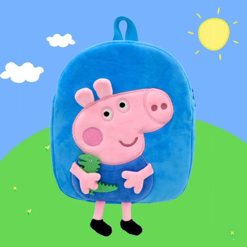 Peppa Pig detský Plyšový Batoh George Peggy Škôlka detské Aktovka Cartoon Taška Detí, Narodeniny, Darčeky, Hračky2