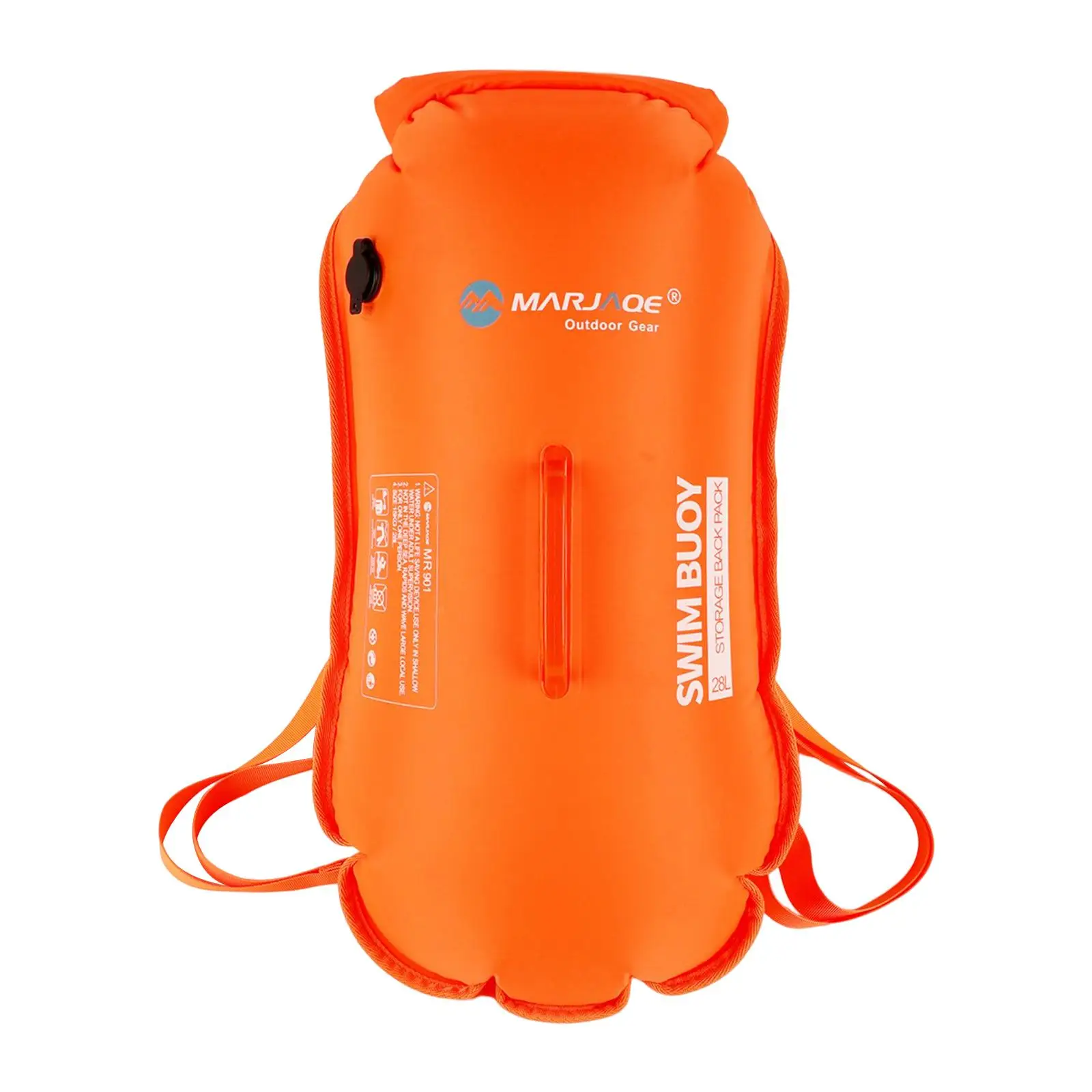Plávať Boja Plávať Dvojité airbag Nafukovacie pre Triatlonistov Cestovné Rafting Snorkelers2